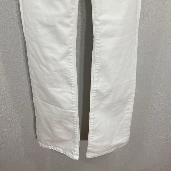 NWT Yummie White Mid Rise Slimming Slim Boot Jeans 30 - Picture 4 of 11